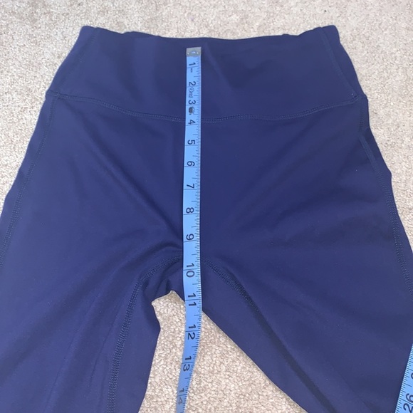 Fabletics Motion365 Trinity Hi Waisted Leggings Navy Blue - Picture 12 of 12